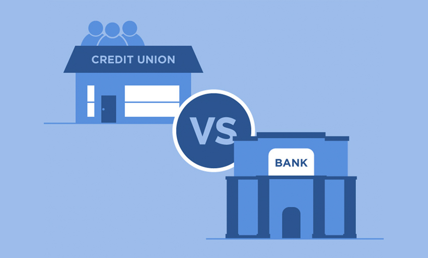 What is a major difference between retail banks and credit unions?