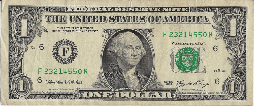 What Is The Lowest Value Of U.S. Paper Money Without A Portrait Of A U.S. President
