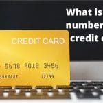 What is a PO number on a credit card