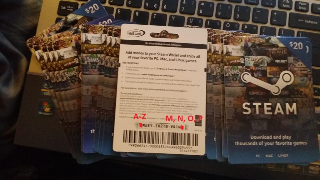 How To Recover Scratched Unused Steam Gift Card Milvestor