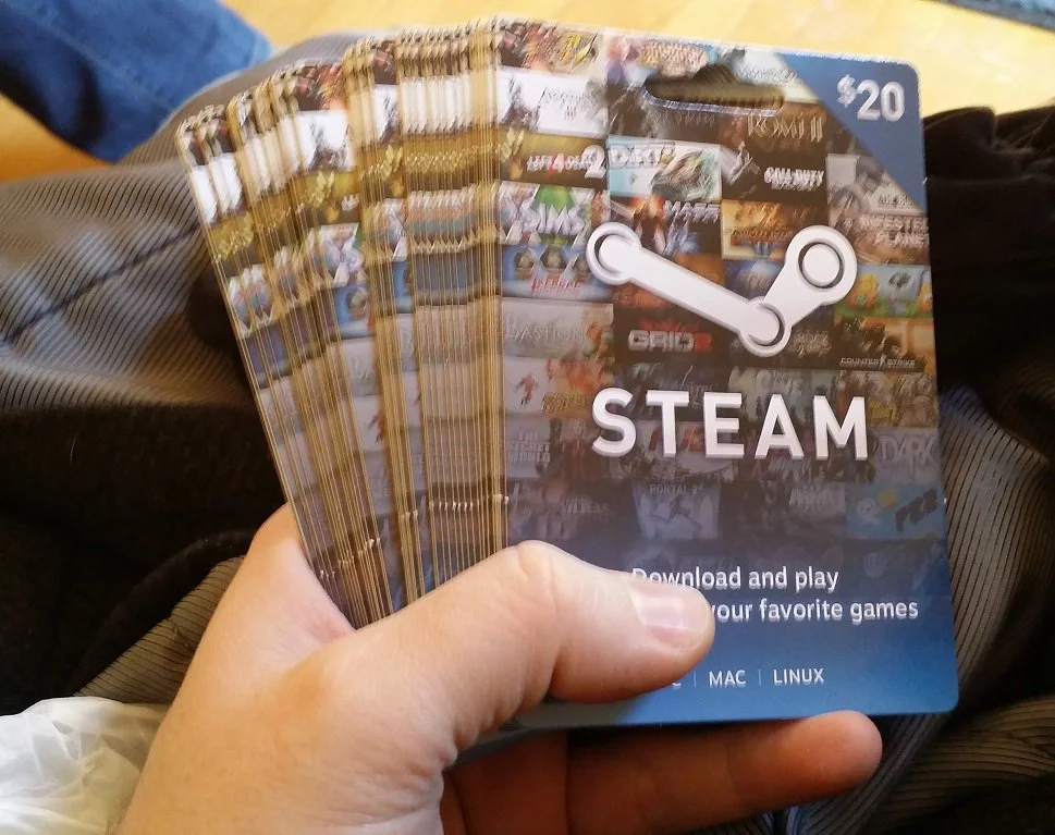 Scratched-Unused-Steam-Gift-Card