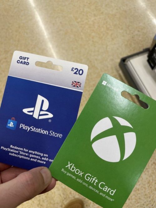 Playstation Gift Card PIN Scratched Off 3