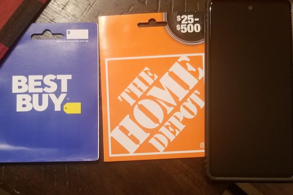 Home Depot Gift Card Pin Scratched Off