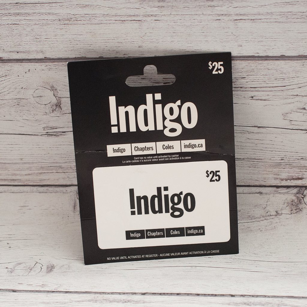 Indigo Gift Card Pin Scratched Off