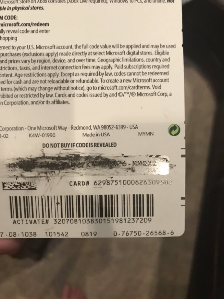 Xbox-Gift-Card-Code-Scratched-Off