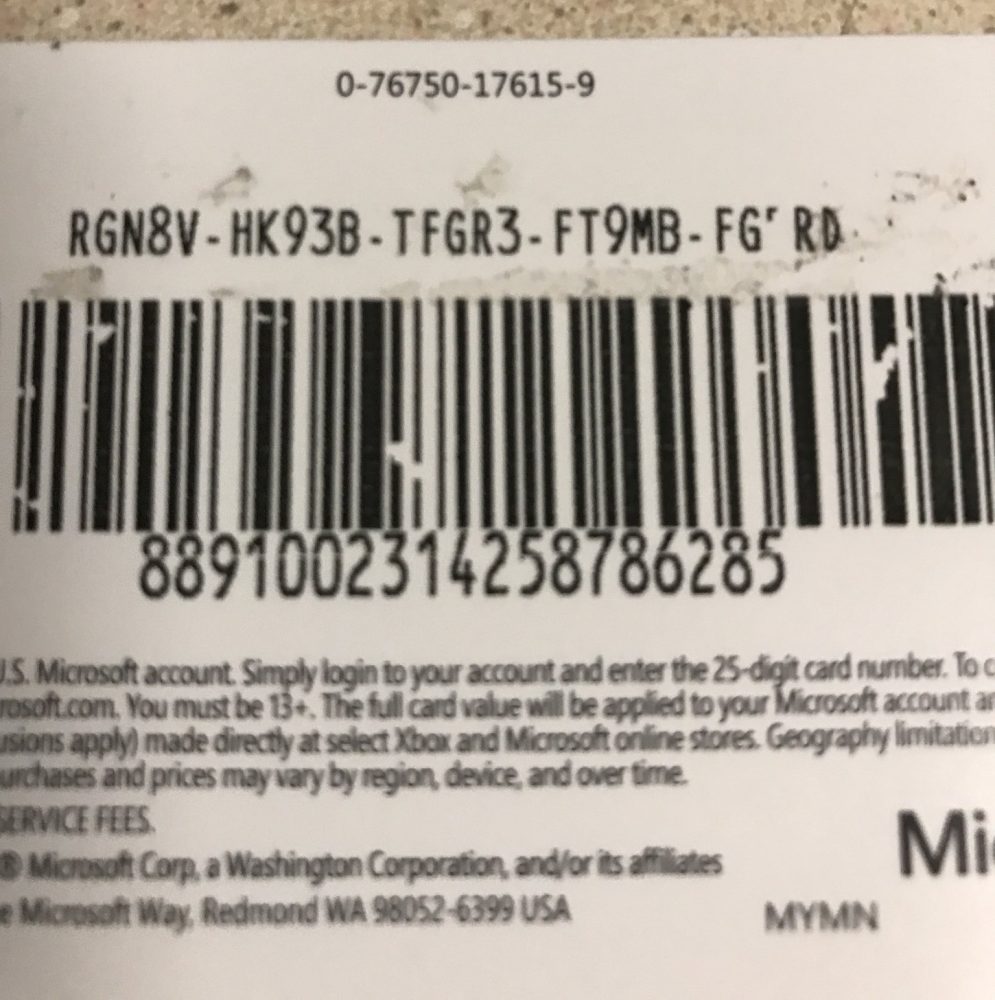 Xbox Gift Card Code Scratched Off [How TO Recover] Milvestor